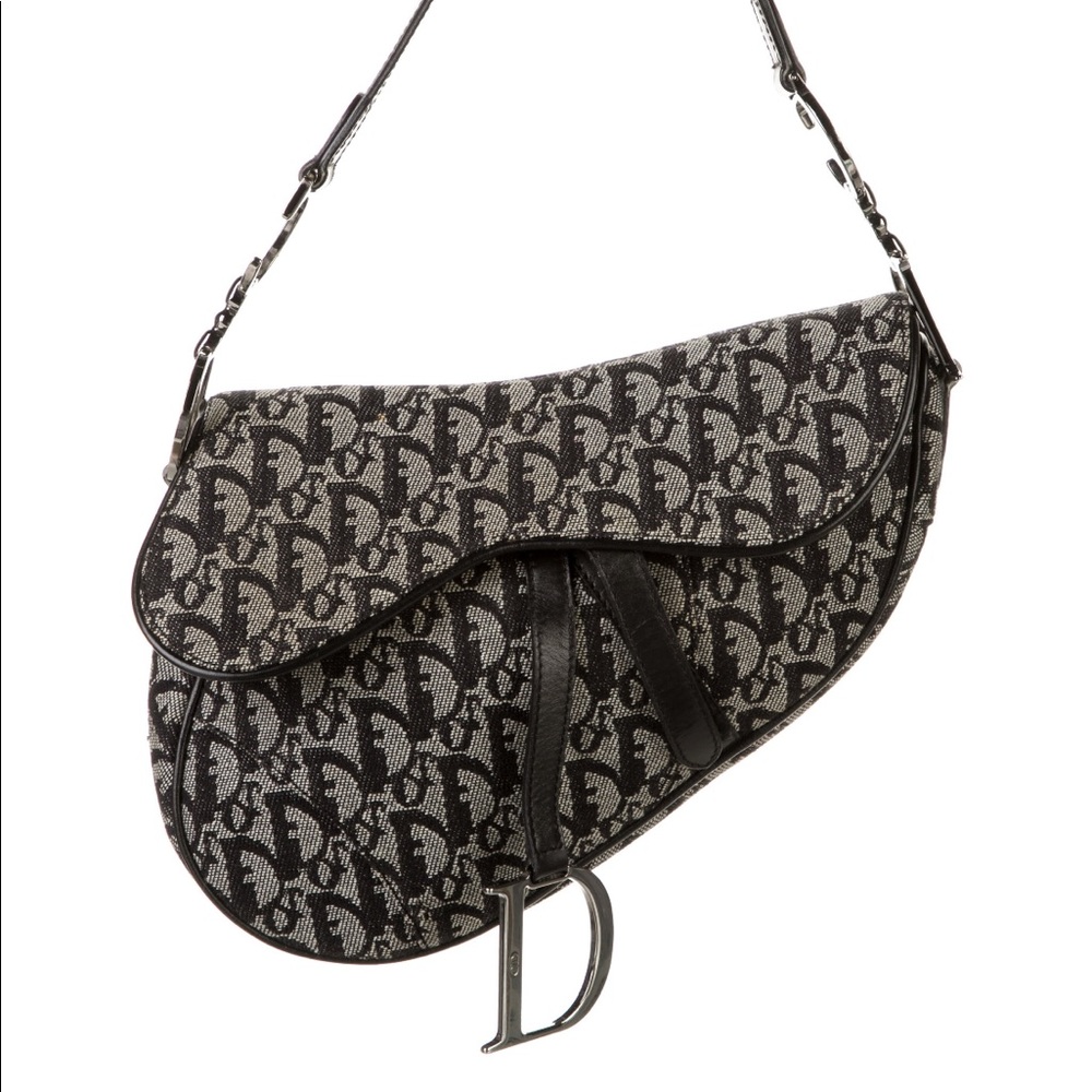 Christian Dior Vintage Diorissimo Saddle Bag, Authentication Verified over $500